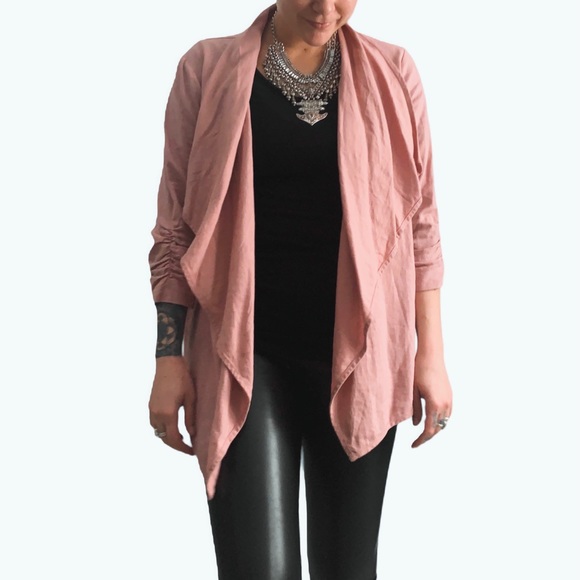 Jackets & Blazers - 4/$20 JULES & LEOPOLO pink blazer